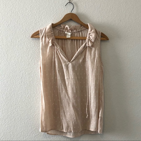 H&M Tops - H&M sleeveless light pink blouse size 6